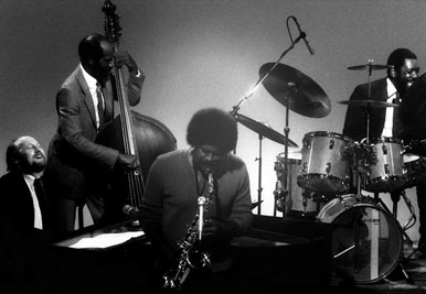 Larry Vuckovich with John Heard on bass, Sherman Ferguson on drums, and Charles McPherson joining us on Saxophone
